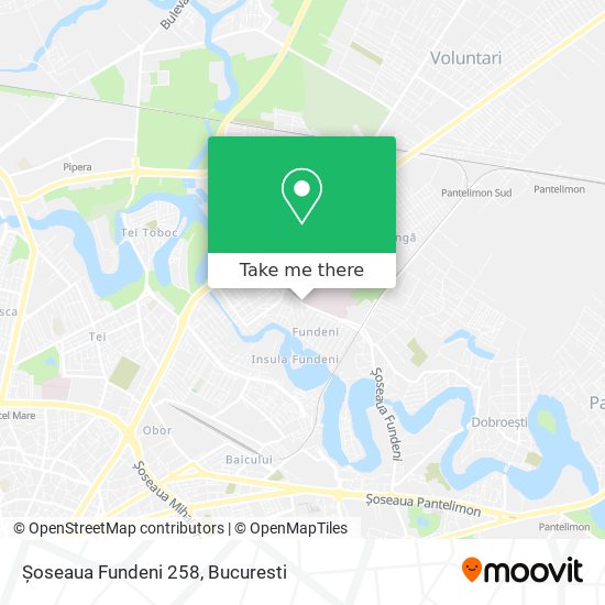 Șoseaua Fundeni 258 map