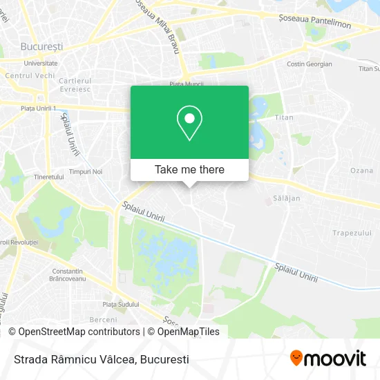 Strada Râmnicu Vâlcea map