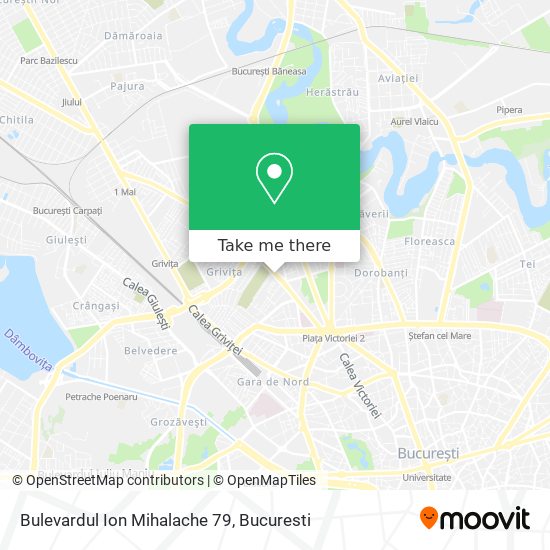 Bulevardul Ion Mihalache 79 map