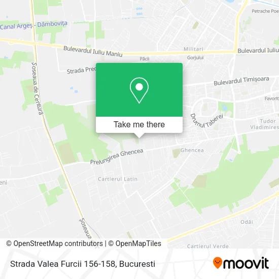 Strada Valea Furcii 156-158 map