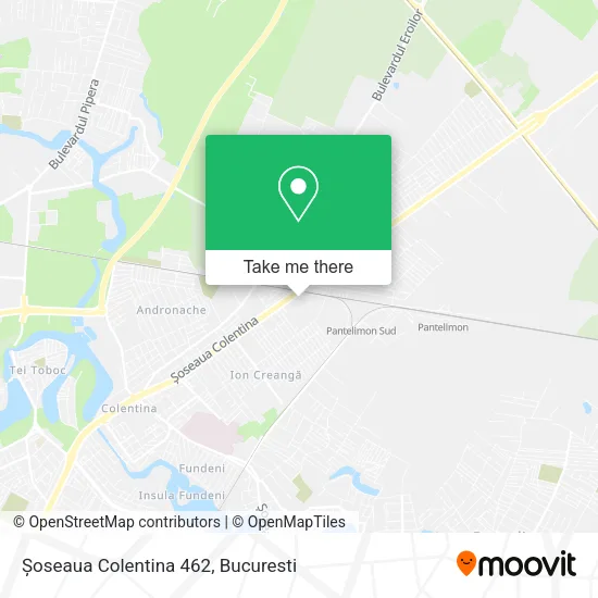 Șoseaua Colentina 462 map