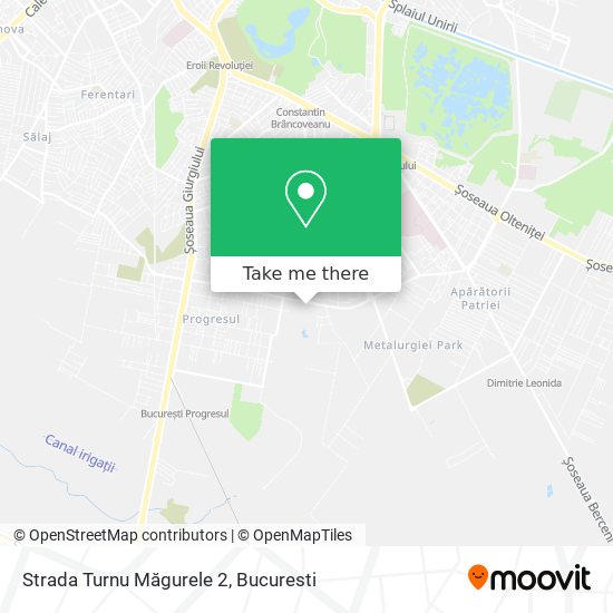 Strada Turnu Măgurele 2 map