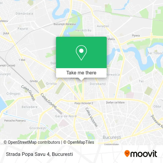 Strada Popa Savu 4 map