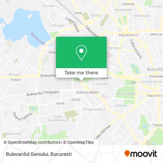 Bulevardul Geniului map
