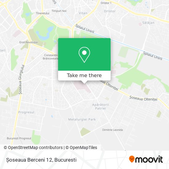 Șoseaua Berceni 12 map