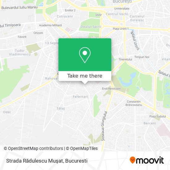 Strada Rădulescu Muşat map