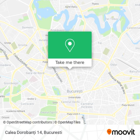 Calea Dorobanți 14 map
