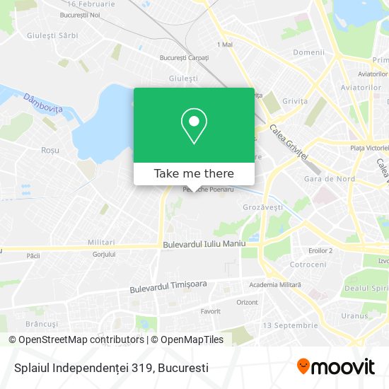 Splaiul Independenței 319 map
