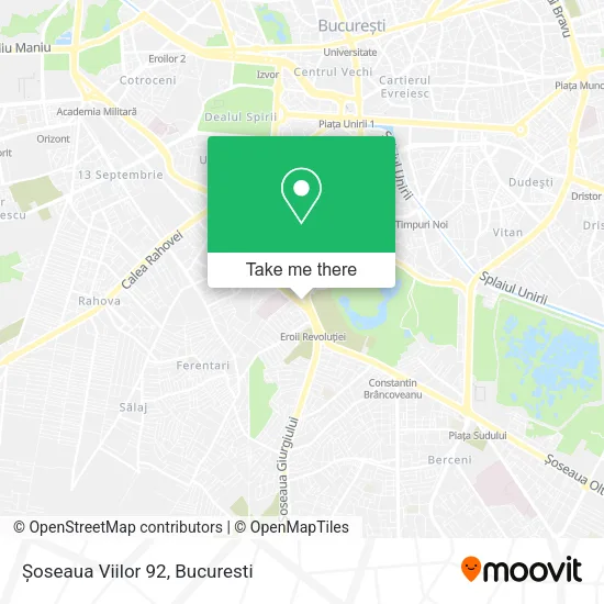 Șoseaua Viilor 92 map