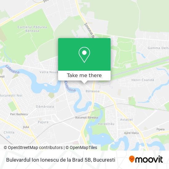 Bulevardul Ion Ionescu de la Brad 5B map