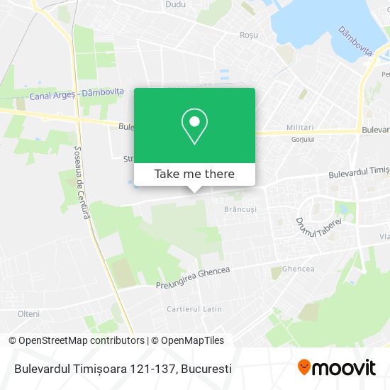Bulevardul Timișoara 121-137 map