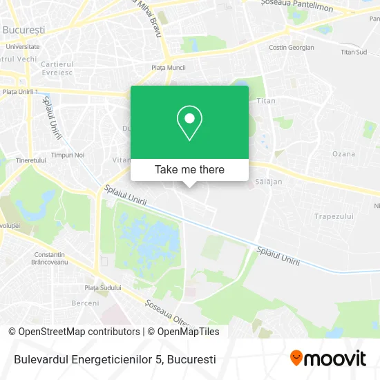 Bulevardul Energeticienilor 5 map