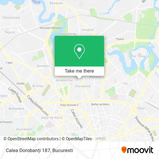 Calea Dorobanți 187 map