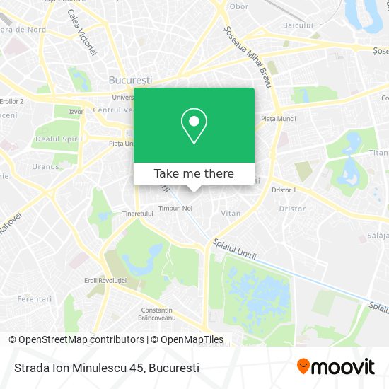 Strada Ion Minulescu 45 map