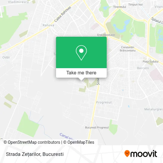Strada Zețarilor map