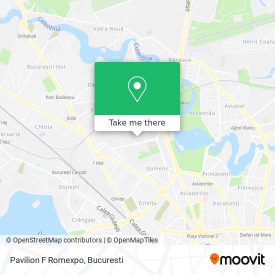 Pavilion F Romexpo map