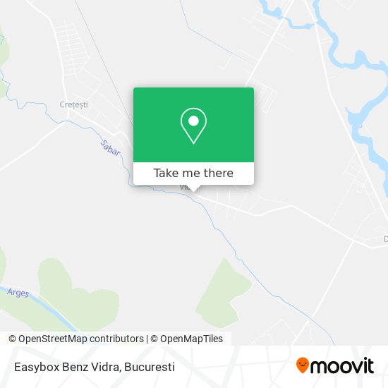 Easybox Benz Vidra map