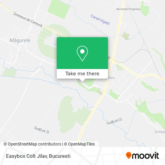 Easybox Colt Jilav map