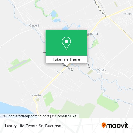 Luxury Life Events Srl map