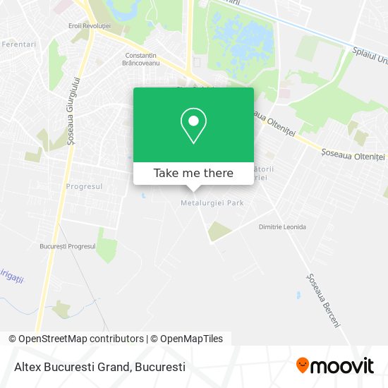 Altex Bucuresti Grand map