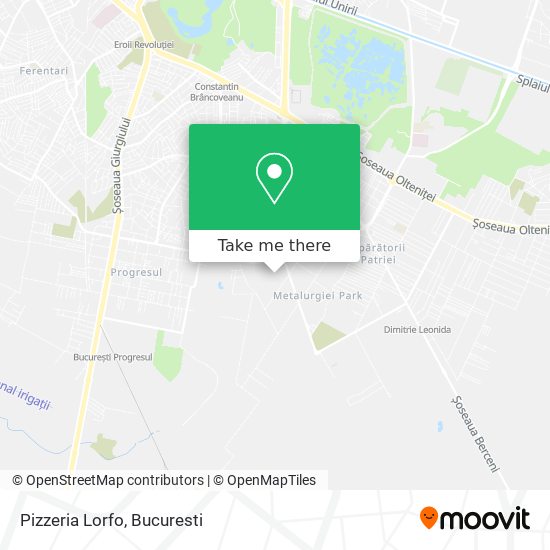 Pizzeria Lorfo map