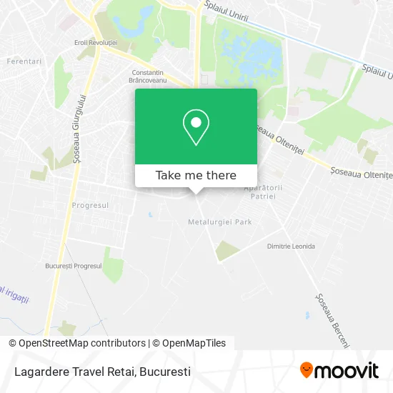 Lagardere Travel Retai map