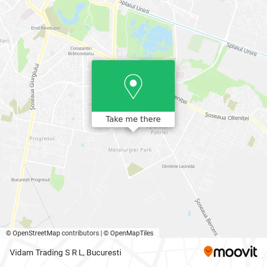Vidam Trading S R L map