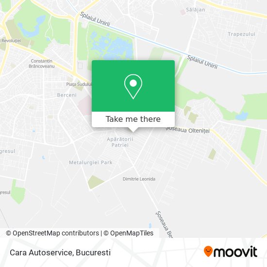 Cara Autoservice map