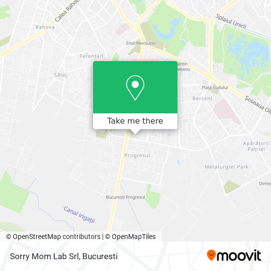 Sorry Mom Lab Srl map