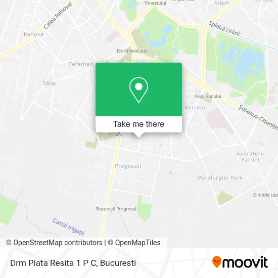 Drm Piata Resita 1 P C map