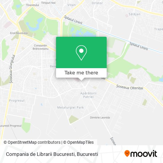 Compania de Librarii Bucuresti map