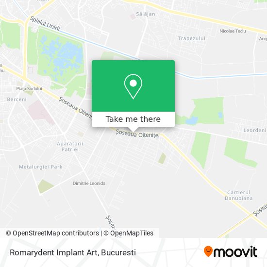 Romarydent Implant Art map