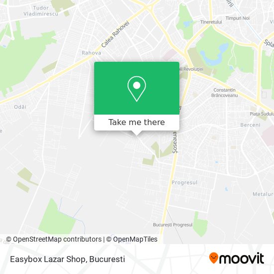 Easybox Lazar Shop map