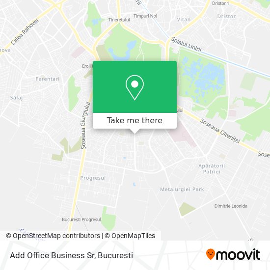 Add Office Business Sr map