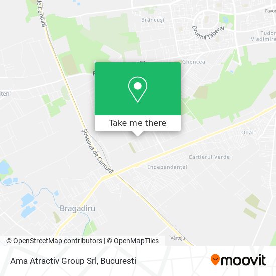 Ama Atractiv Group Srl map