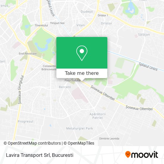 Lavira Transport Srl map