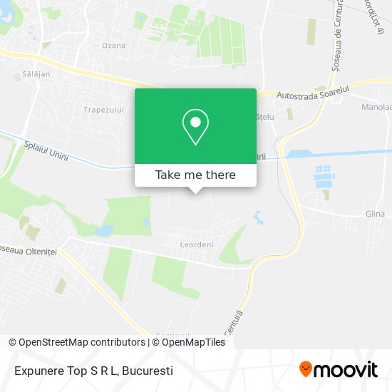 Expunere Top S R L map