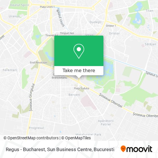 Regus - Bucharest, Sun Business Centre map