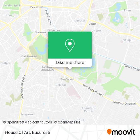 House Of Art map