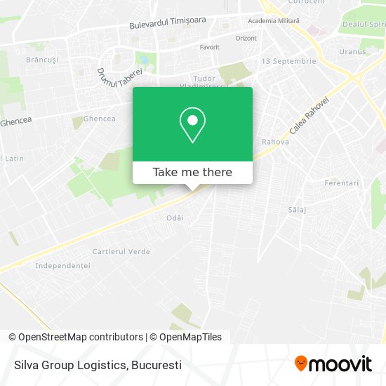 Silva Group Logistics map