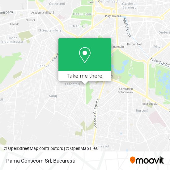 Pama Conscom Srl map