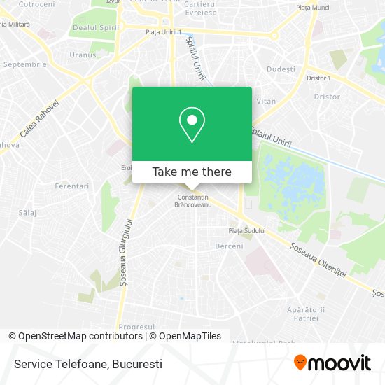 Service Telefoane map
