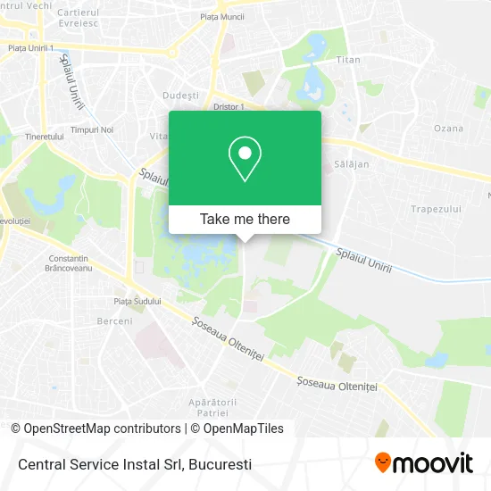 Central Service Instal Srl map