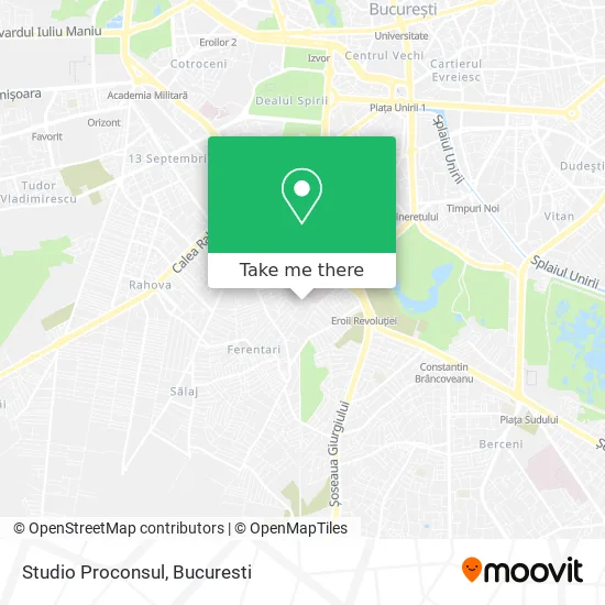 Studio Proconsul map