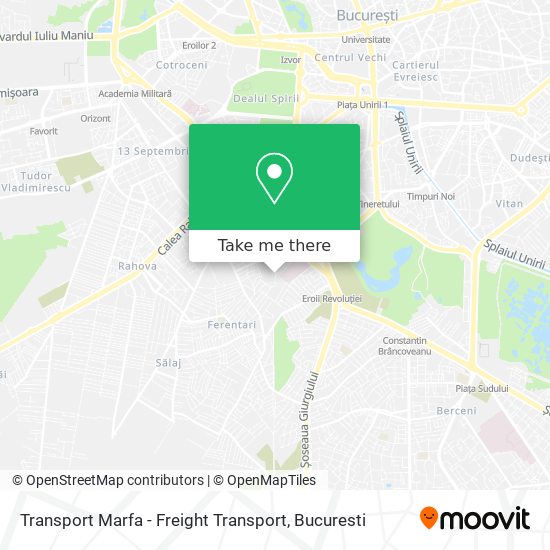 Transport Marfa - Freight Transport map