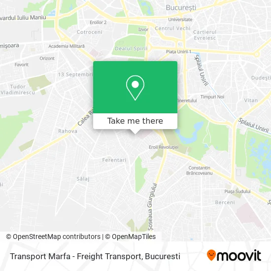 Transport Marfa - Freight Transport map