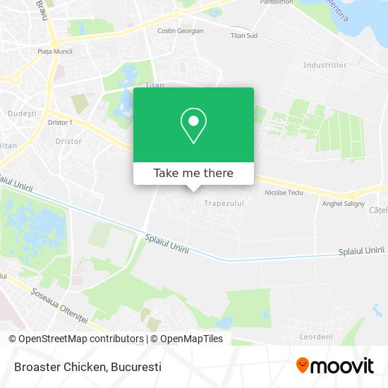 Broaster Chicken map