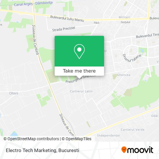 Electro Tech Marketing map