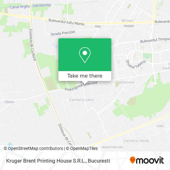 Kruger Brent Printing House S.R.L. map