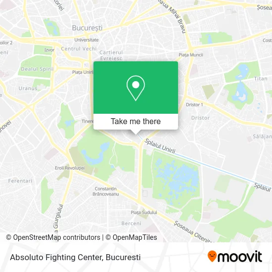 Absoluto Fighting Center map